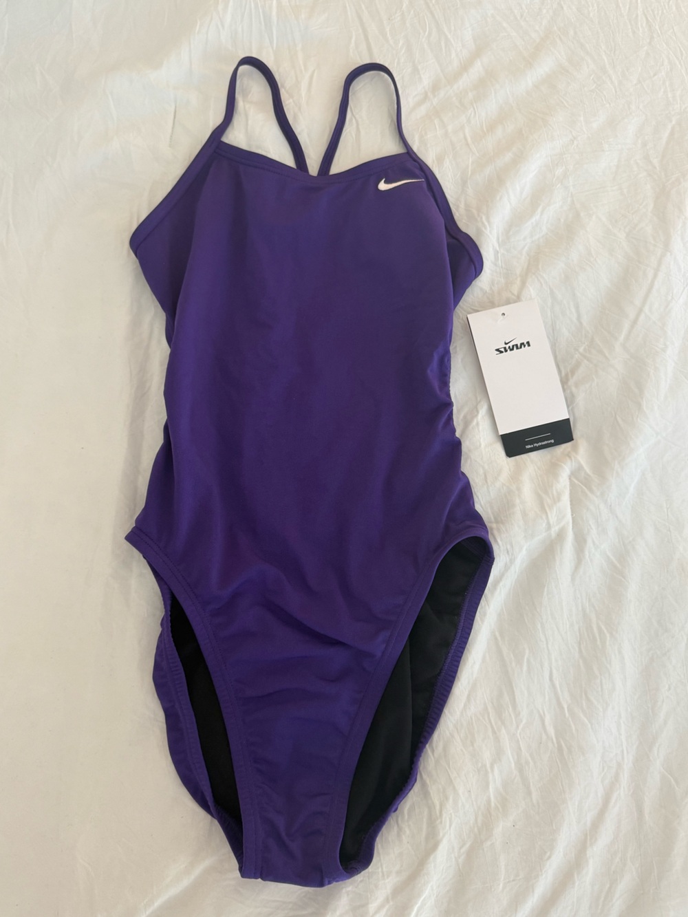 Nike Purple Women's One-Piece Swim Suit